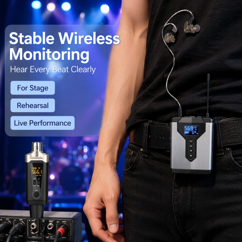 Sistema de monitores inalámbri - In Ear Monitor Iem reseña y precio